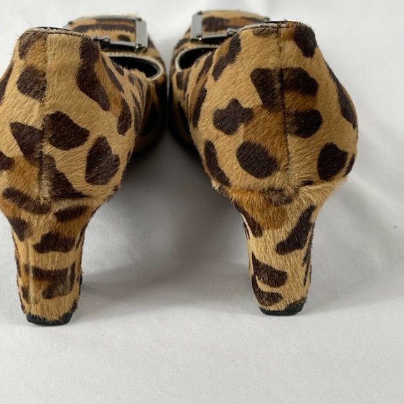 Prada Leopard Heels with pony hair - Picture 5 of 8
